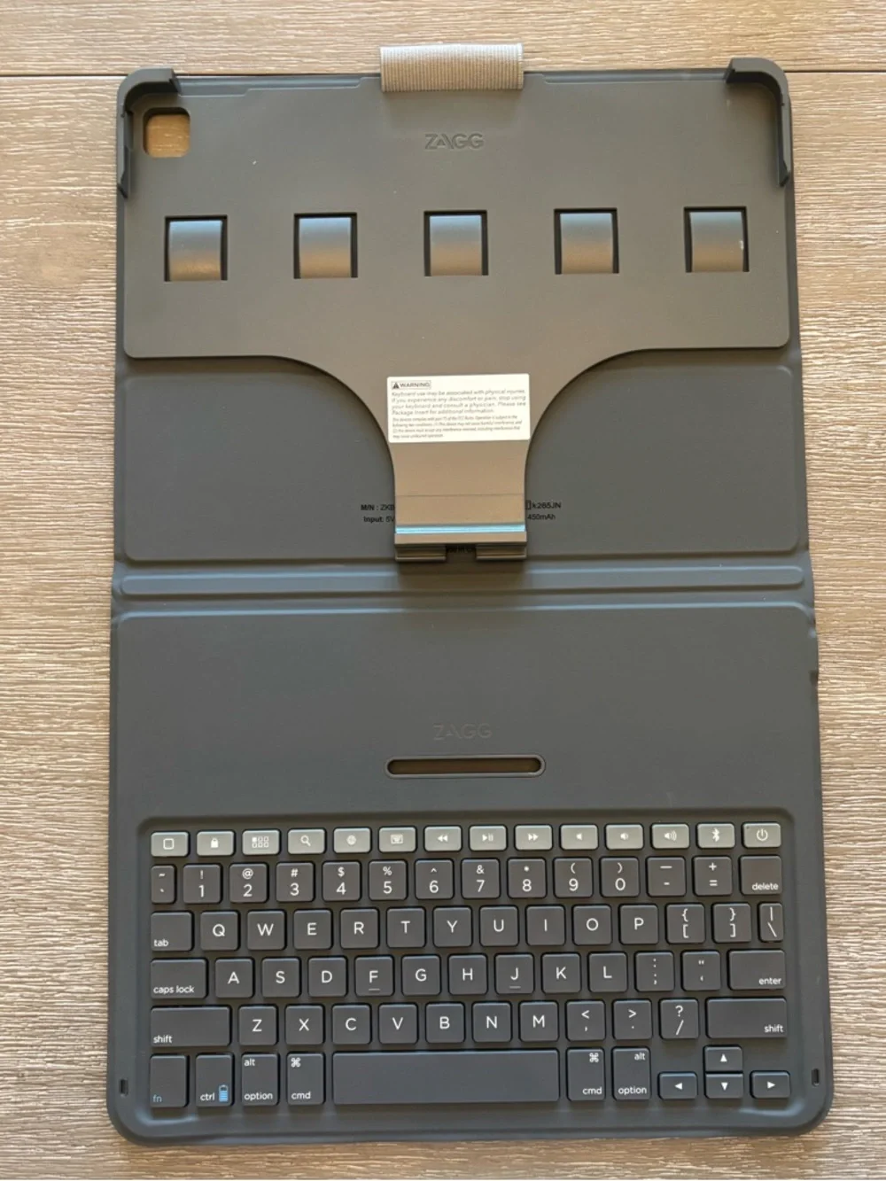 ZAGG Messenger Folio 2 Bluetooth Keyboard Case for iPad